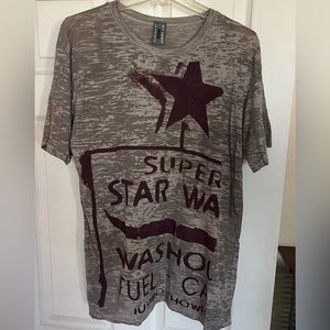 Men’s Wet Cement, grey, Large T-shirt